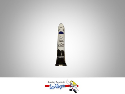 [7592812000840] PINTURA ACRILICA 60CC - 076 - AZUL ULTRAMA FRANCES MARCA ATENEA
