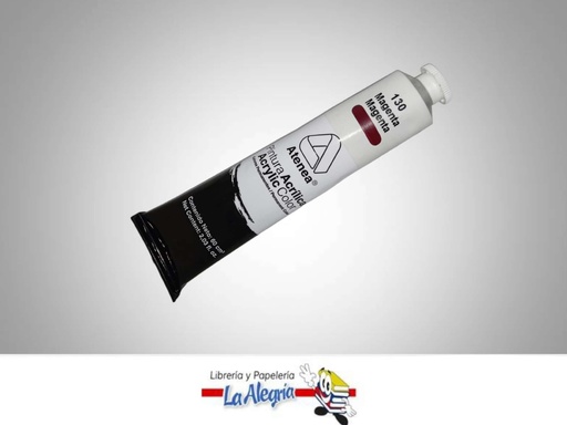 [7592812001083] PINTURA ACRILICA 60CC - 130 - MAGENTA MARCA ATENEA   