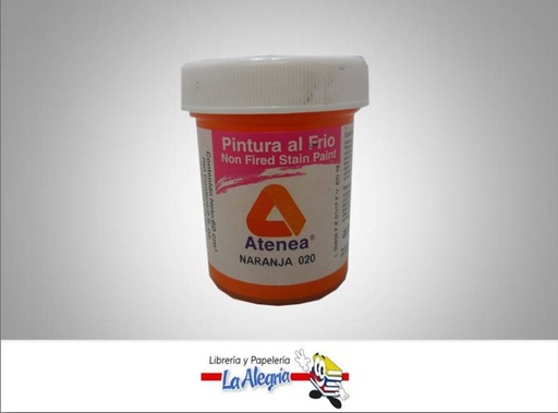[7592812003100] PINTURA AL FRIO 60CC NARANJA MARCA ATENEA   