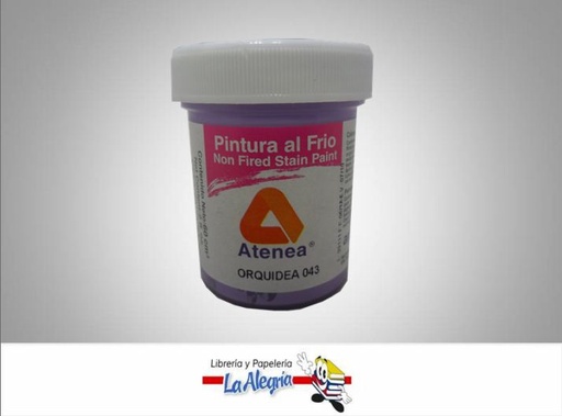[7592812004268] PINTURA AL FRIO 60CC ORQUIDEA MARCA ATENEA   