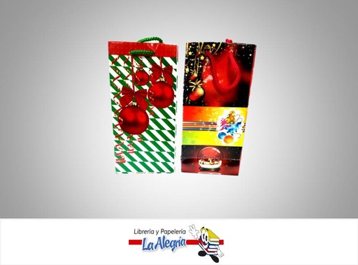 [7592936159042] BOLSA DE REGALO 16,2X8D/NAVIDAD MARCA S/M   