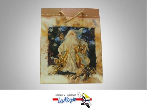 [7592936159203] BOLSA DE REGALO 23X18 D/NAVIDAD MARCA S/M   