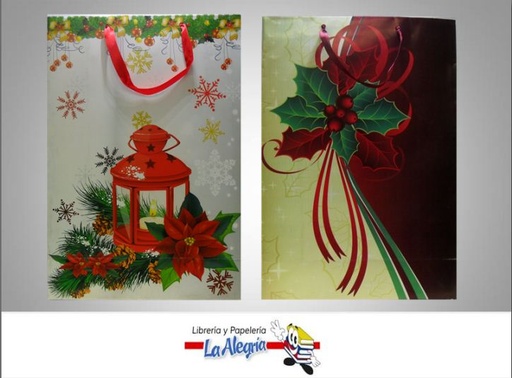 [7592936159707] BOLSA DE REGALO 35X24.5 D/NAVIDAD MARCA KUCHIS   