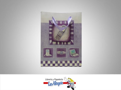 [7593001077575] BOLSA DE REGALO 3D 24X18 T/OCASION MARCA S/M   