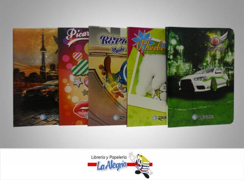 [7593392000350] CUADERNO GRAPADO PEQ DOBLE LINEA 100H MARCA REPROPAPER   