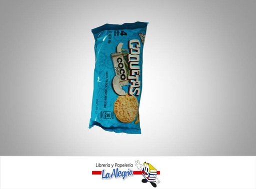 [7593884002329] GALLETA COCO REAL 68 GR MARCA DAVU