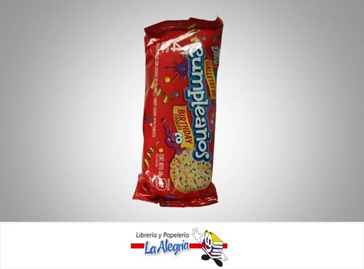 [7593884002398] GALLETA CUMPLEAÑOS 68GR MARCA DAVU