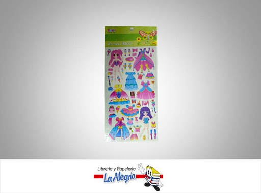 [7593980009864] STICKER VESTIDO MARCA MAKE   