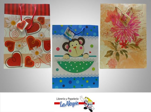 [7594000610022] BOLSA DE REGALO 32X26 T/OCASION MARCA DISIPAL   
