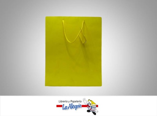 [7594000610282] BOLSA DE REGALO UNICOLOR 32X26 MARCA DISIPAL   