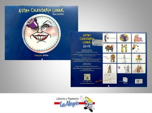 [7594000676776] ASTRO CALENDARIO LUNAR 2015 TEMATICA ASTROLOGIA AUTOR RAYMA EDITORIAL EDITORIAL ARTE