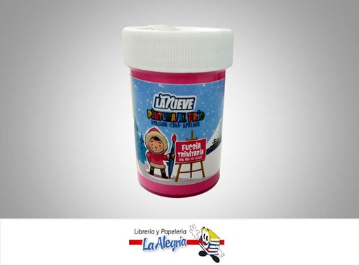 [7594002002207] PINTURA AL FRIO 60CC FUCSIA TRINITARIA MARCA LA NIEVE   