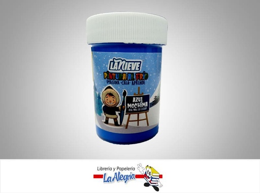 [7594002002245] PINTURA AL FRIO 60CC AZUL MOCHIMA MARCA LA NIEVE   