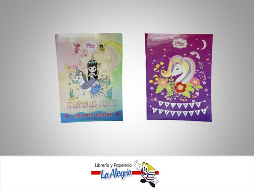 [7595084003113] LIBRO PARA COLOREAR MAGICAL/UNICORNIO MARCA FANTASY
