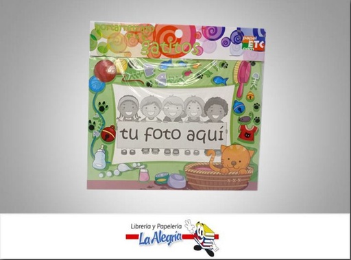 [7595202001038] PORTARETRATO D/GATOS 16,5X21,5CM UND    