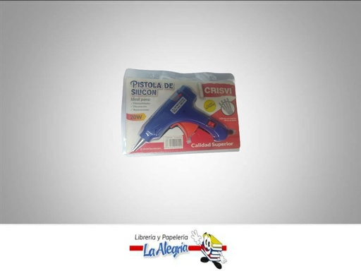 [7598874005991] PISTOLA DE SILICON 20W FA020409 PEQUENA UND MARCA CRISVI