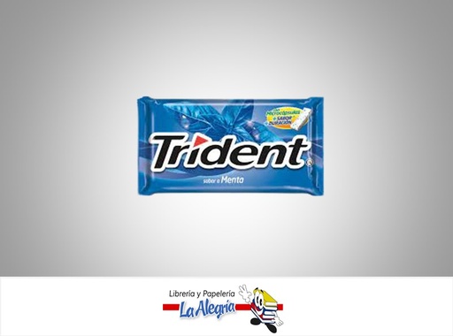 [7622201776664] CHICLET TRIDENT 5 PZ MENTA MARCA ADAMS