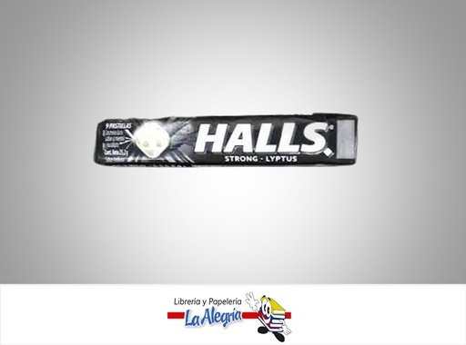 [7622202015212] CARAMELO HALLS EXTRA FUERTE 24,75 GR MARCA MONDELEZ