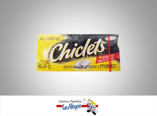 [7622210429209] CHICLET 12 PZ MENTA MARCA ADAMS   