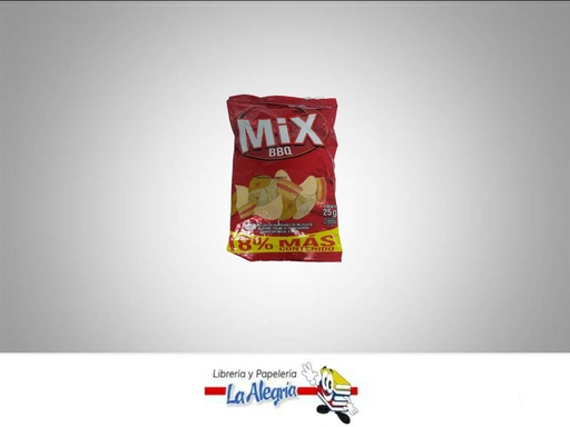 [7700634000171] MIX BBQ 25 GR MARCA FRITOMIX   
