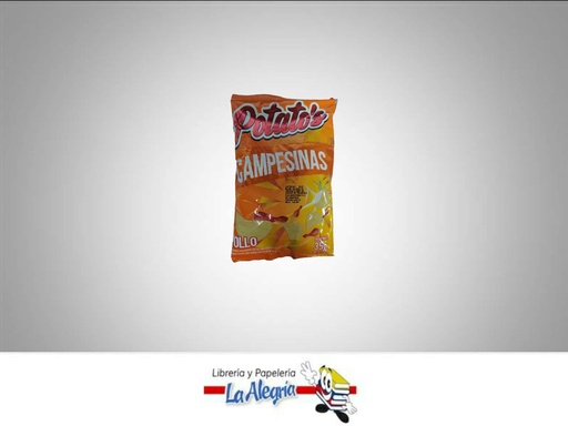 [7700634000300] PAPAS POTATOS CAMPESINAS 35 GR MARCA FRITOMIX   