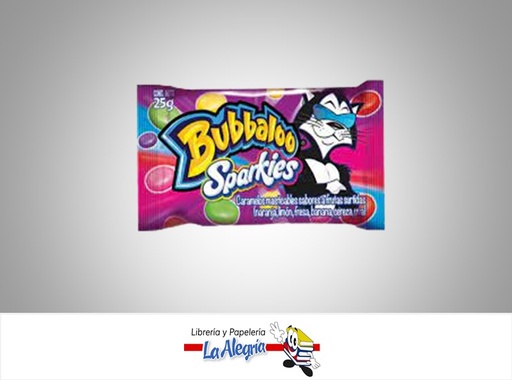 [7702133879494] BUBBALOO SPARKIES 25 GR MARCA ADAMS