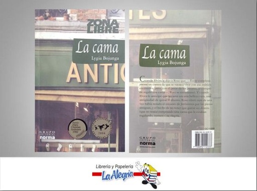 [7706894112333] LA CAMA  TEMATICA NOVELAS AUTOR BOJUNGA LYGIA EDITORIAL EDITORIAL NORMA