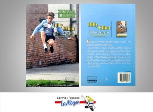 [7706894116065] BILLY ELLIOT  TEMATICA NOVELAS AUTOR MELVIN BURGUESS EDITORIAL NORMA