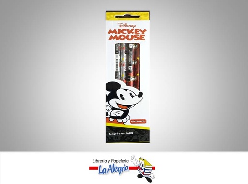 [7707275925337] LAPIZ PRIMAVERA MICKEY 6 UND MARCA PRIMAVERA   