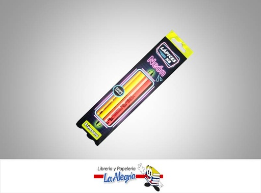[7707275925351] LAPIZ PRIMAVERA HB GRAFITO NEON 6UND MARCA PRIMAVERA