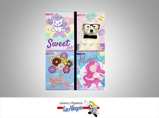 [7707294392479] CUADERNO EMP 1 LINEA 100 H NINA MARCA FAMA   