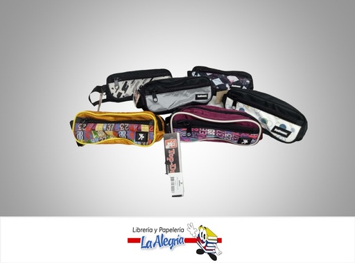[7707319840213] CARTUCHERA 3 CIERRES CLUB DISEÑOS VARIOS MARCA TOP DRAWER   