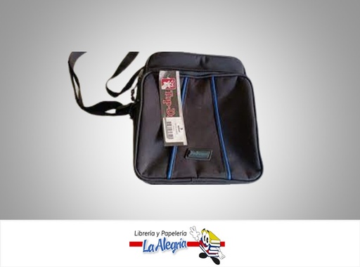 [7707319843191] BOLSO BANDOLERO CABALLERO MARTE NEGRO MARCA TOP DRAWER   