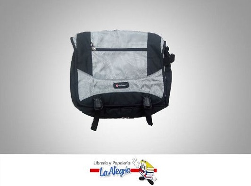[7707319843627] BOLSO MESSENGER CLASS MOD 0302 BLACK MARCA TOP DRAWER   