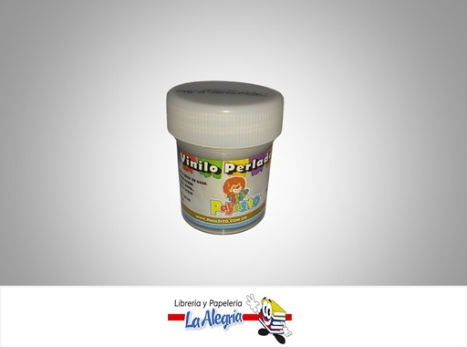 [7707321280359] PINTURA ACRILICO VINILO PERLADO 33 GR PLATA MARCA PAYASITO   