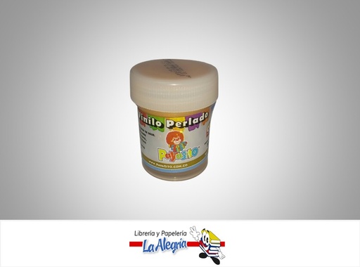 [7707321280366] PINTURA ACRILICO VINILO PERLADO 33 GR DORADO MARCA PAYASITO   