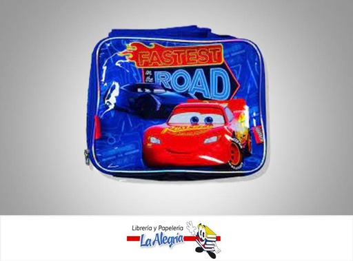 [7707898699899] LONCHERA NIÑO DISNEY CARS MARCA PRIMAVERA
