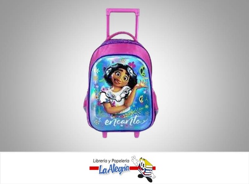 [7707406354678] MORRAL GRANDE RUEDAS NINA DISNEY ENCANTO MARCA PRIMAVERA   