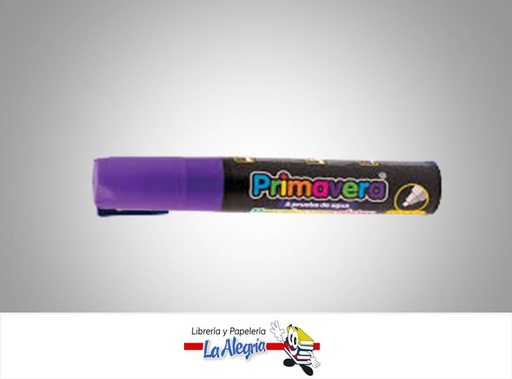 [7707406355941] MARCADOR POSTER 6MM MORADO UND MARCA PRIMAVERA   