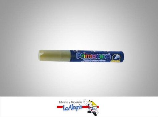 [7707406356399] MARCADOR POSTER METALIZADO 2MM DORADO UN MARCA PRIMAVERA   