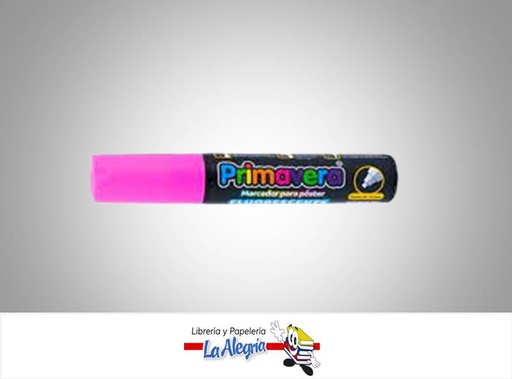 [7707406356450] MARCADOR POSTER FLOURECENTE 15 MM ROSADO UND MARCA PRIMAVERA