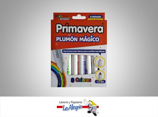 [7707406357464] MARCADOR MAGICO 7.5 MM8 UND MARCA PRIMAVERA   