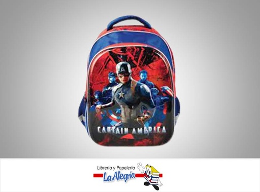 [7707416277257] MORRAL GRANDE NINO MARVEL CAPITAN AMERIC MARCA PRIMAVERA   