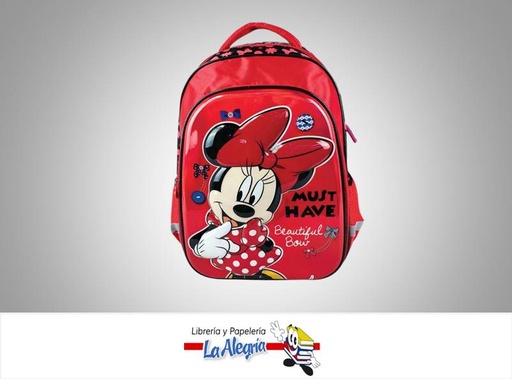 [7707416277486] MORRAL GRANDE RUEDAS NIÑA DISNEY MINNIE MARCA PRIMAVERA