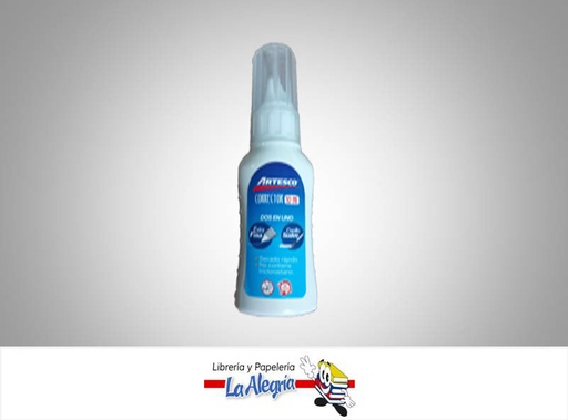 [7750082055537] CORRECTOR LIQUIDO 10ML BROCHA/LAPIZ UND MARCA ARTESCO   