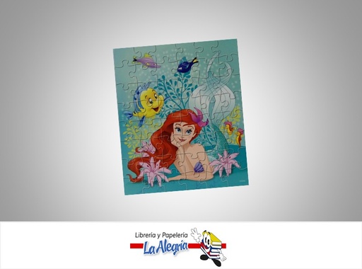 [778988329917] ROMPECABEZA LA SIRENITA 48PZ MARCA CARDINAL   