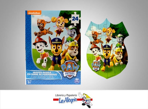 [778988387528] ROMPECABEZA FORMA PERJ PAW PATROL24PZ MARCA SPIN MASTER   