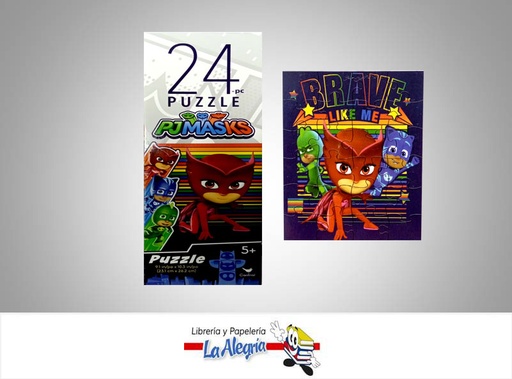 [778988394113] ROMPECABEZA RECTANGULAR PJMASKS 24PZ MARCA SPIN MASTER