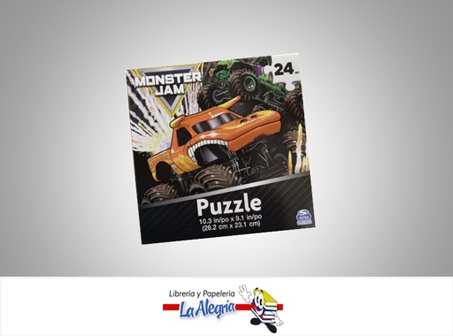 [778988412619] ROMPECABEZA MONSTER JAM 24PZ MARCA CARDINAL