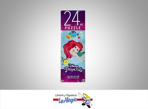 [778988424100] ROMPECABEZA RECTANGULAR LA SIRENITA 24 PZA MARCA SPIN MASTER